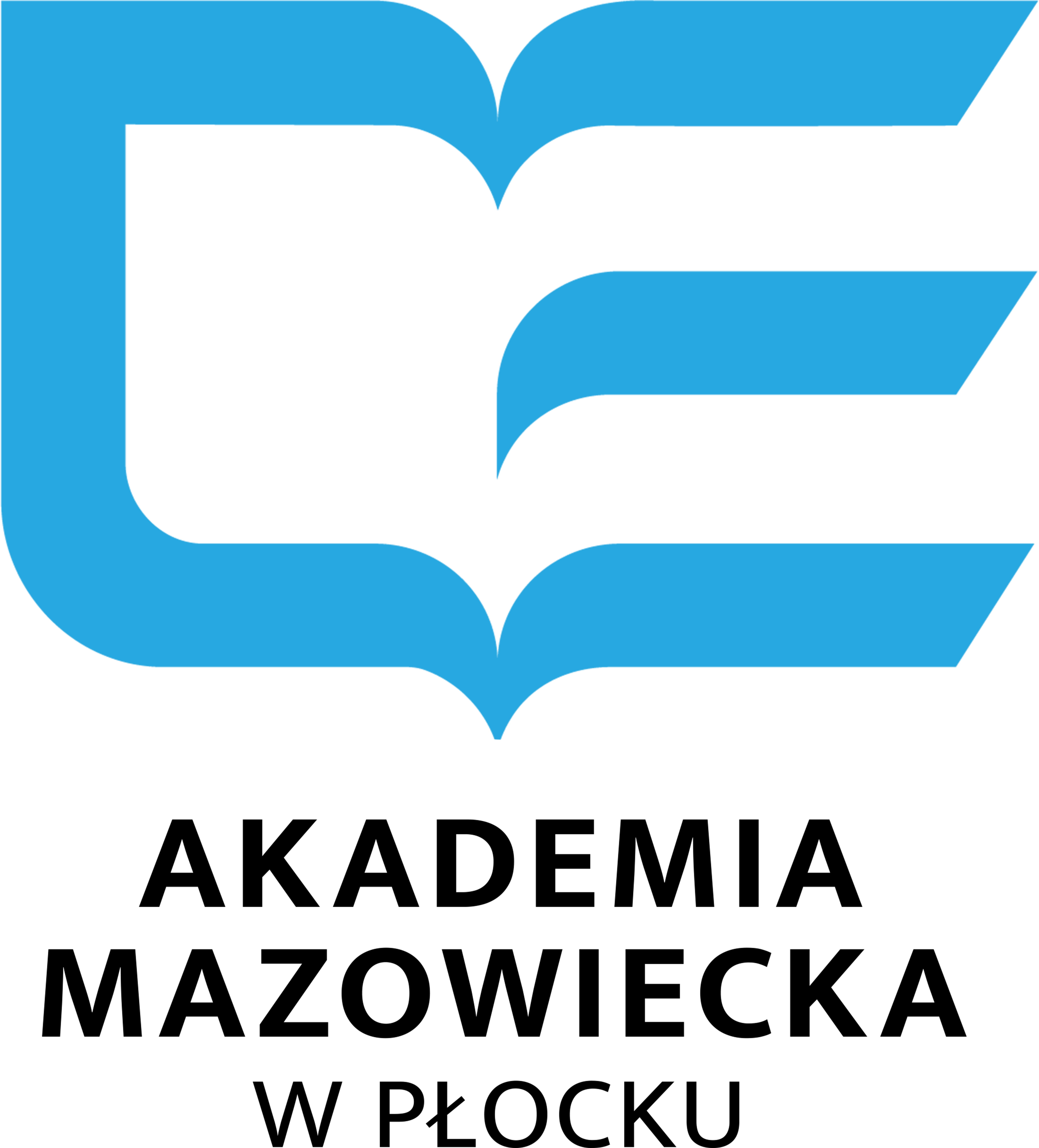 Logo wydawcy Akademia Mazowiecka w Płocku